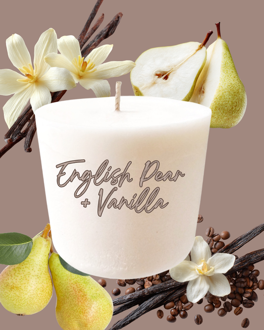 English Pear and Vanilla Soy Candle Refill