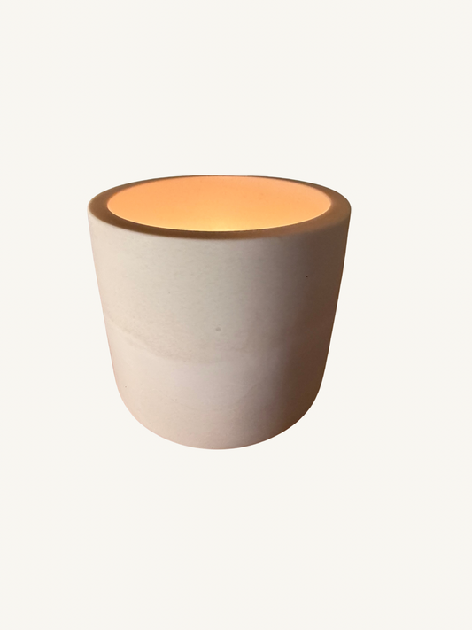 Solid Colour Refillable Candle Jar