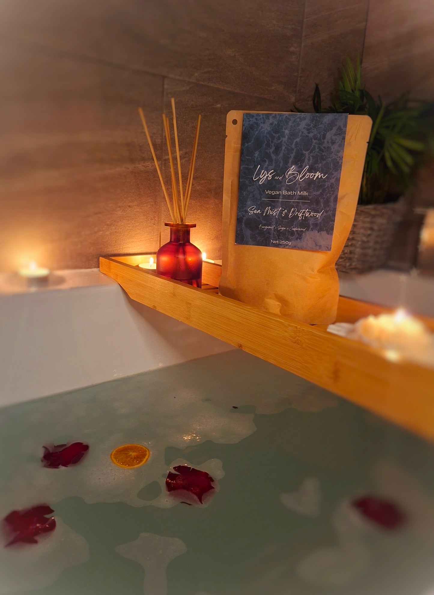 Sea Mist and Driftwood Vegan Bath Milk