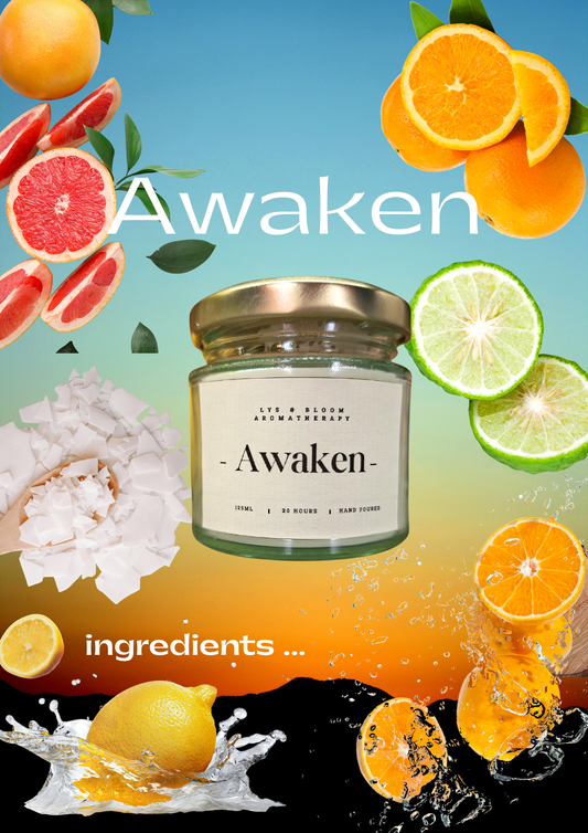 Awaken Aromatherapy Soy Wax Candle