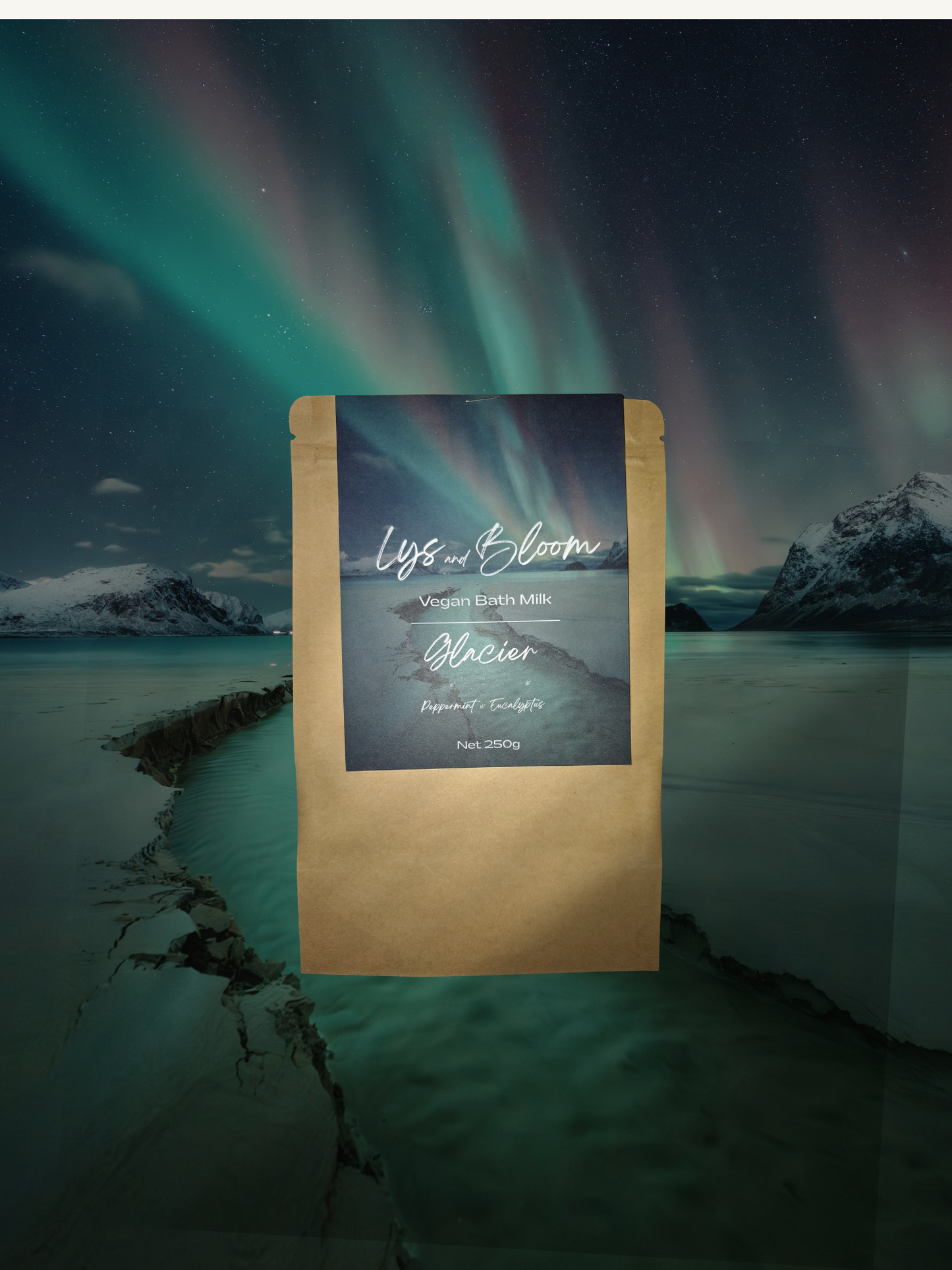 Glacier Vegan Bath Milk