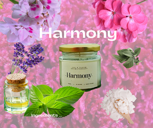 Harmony Hormonal Wellness Aromatherapy Soy Wax Candle