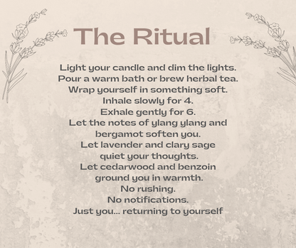 Serenity Aromatherapy Soy Wax Candle